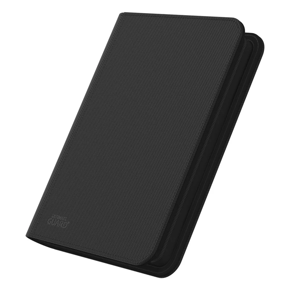 Ultimate Guard Zipfolio (160 double-sleeved cards) 8-Pocket 70 x 97 mm Xenoskin - Black